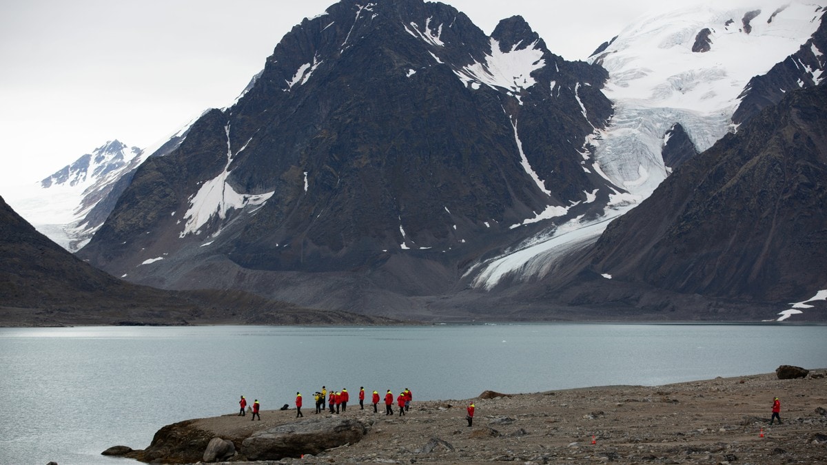 Mildaste januar på Svalbard på 90 år