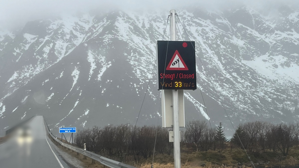Statens vegvesen advarer om stengte veier
