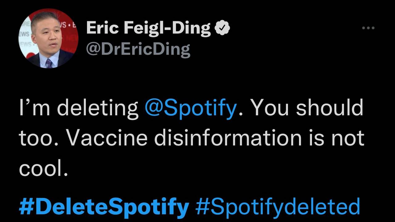 #Deletespotify tar av