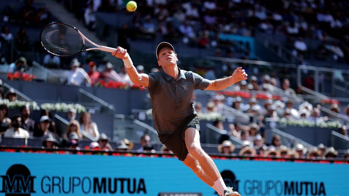 Sinner til finalen i Madrid