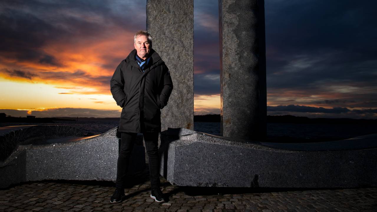 Dag Erik i solnedgang