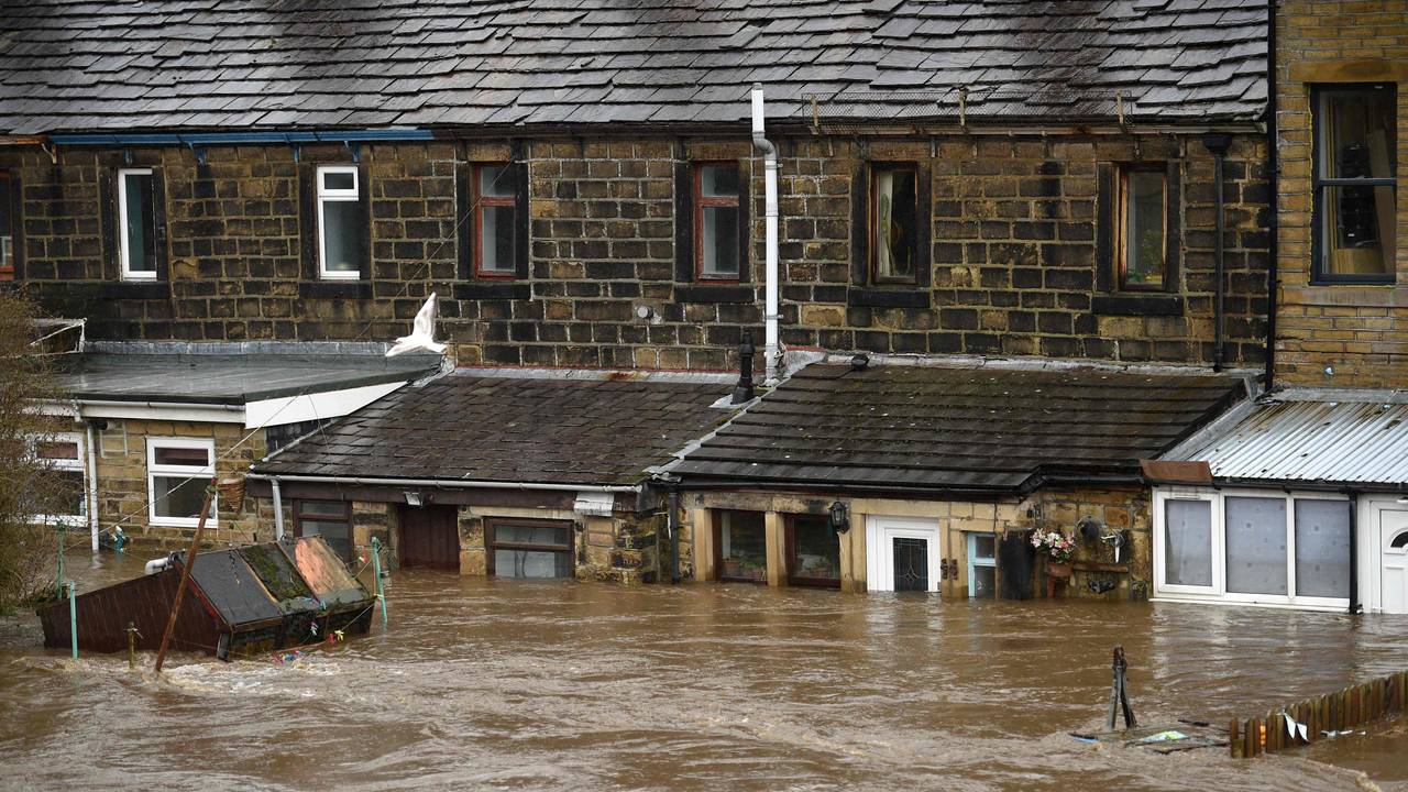 Mytholmroyd, northern England
