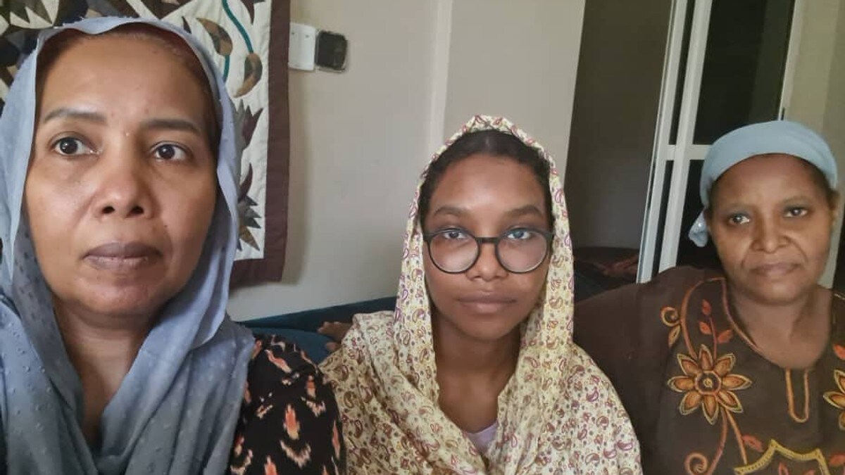 Holder seg i skjul hjemme i Sudan: - Alle er advart mot å gå ut
