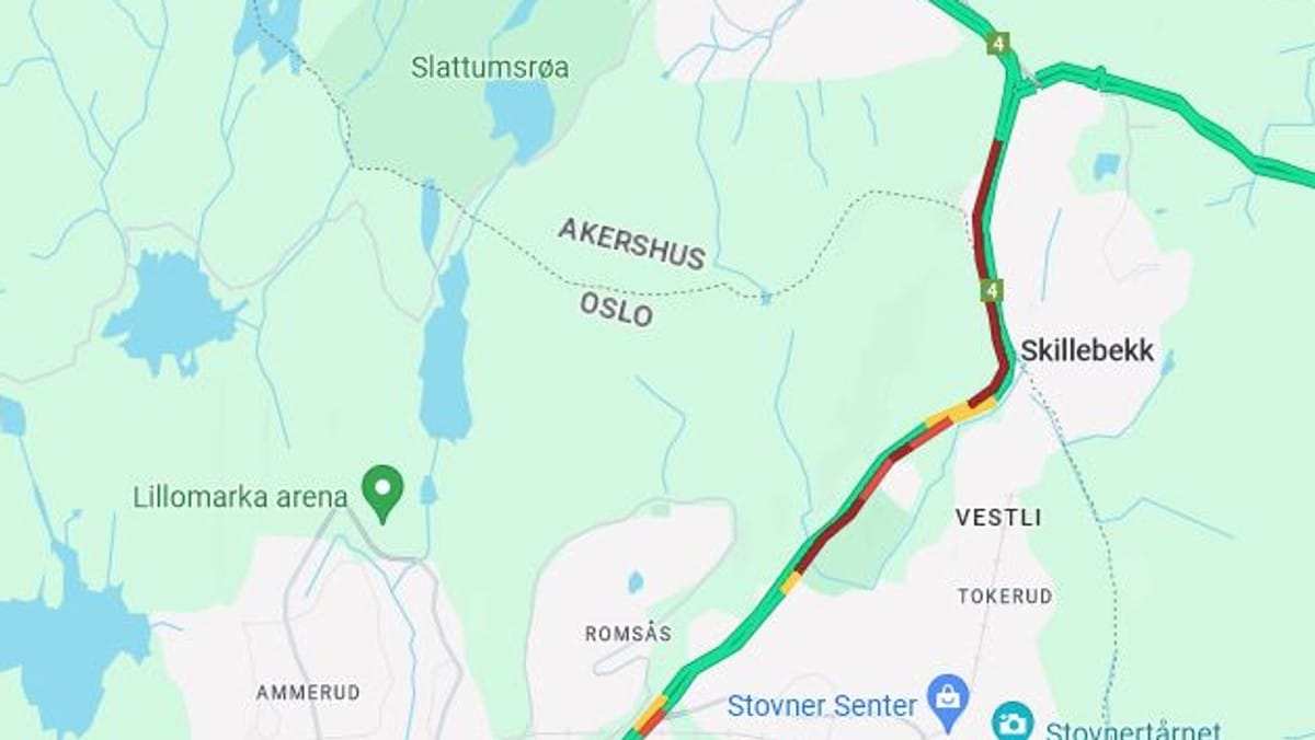 Motorsyklist døde i trafikkulykke i Oslo