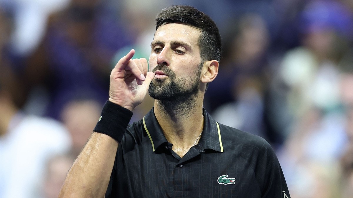 Djokovic avanserte til semifinale i US Open - stormøte mot Alcaraz venter