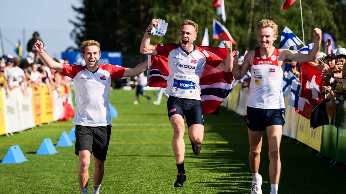 Prisvinnere løp Norge inn til suverent gull – brøt «stafettforbannelse»