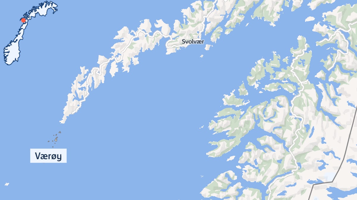 Ferge gikk på grunn ved innseilinga – sendte ut nødmelding