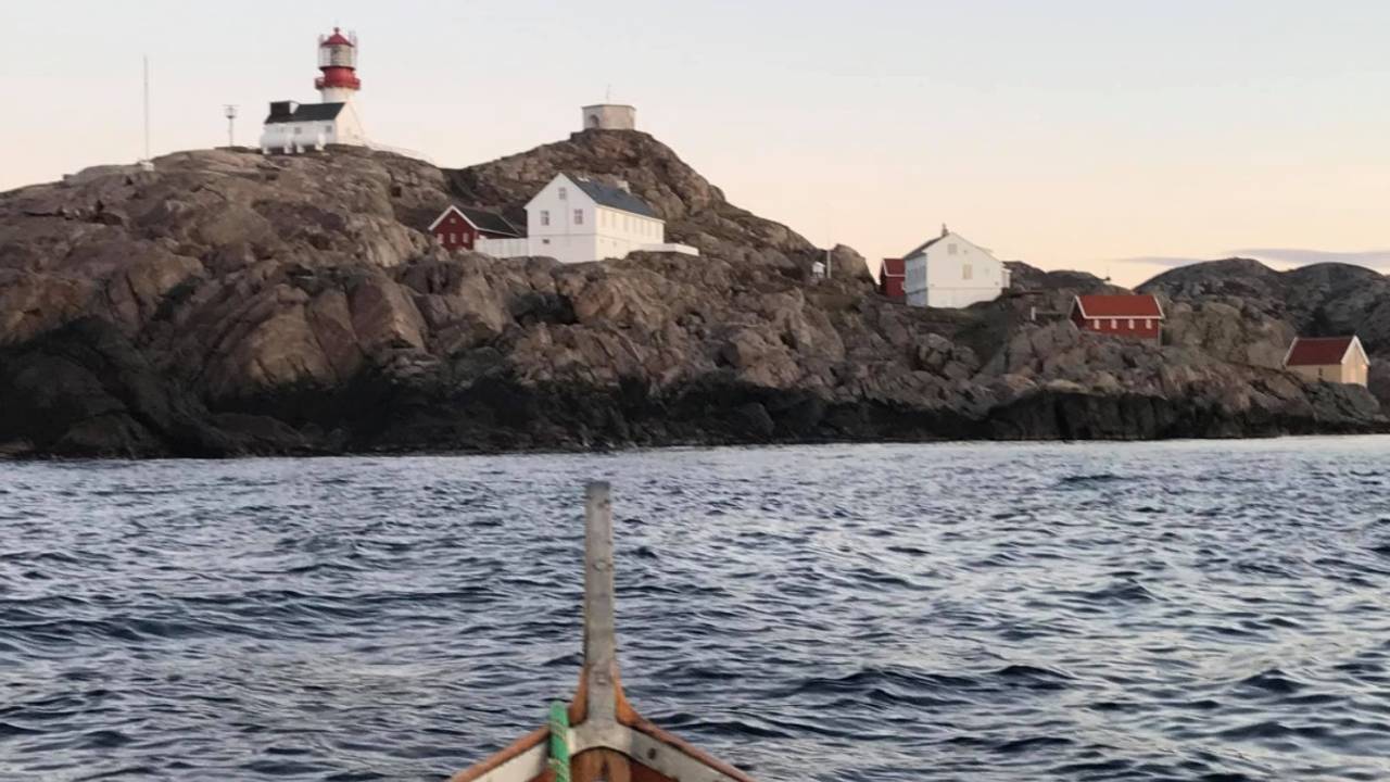 Ferden startet ved Lindesnes.