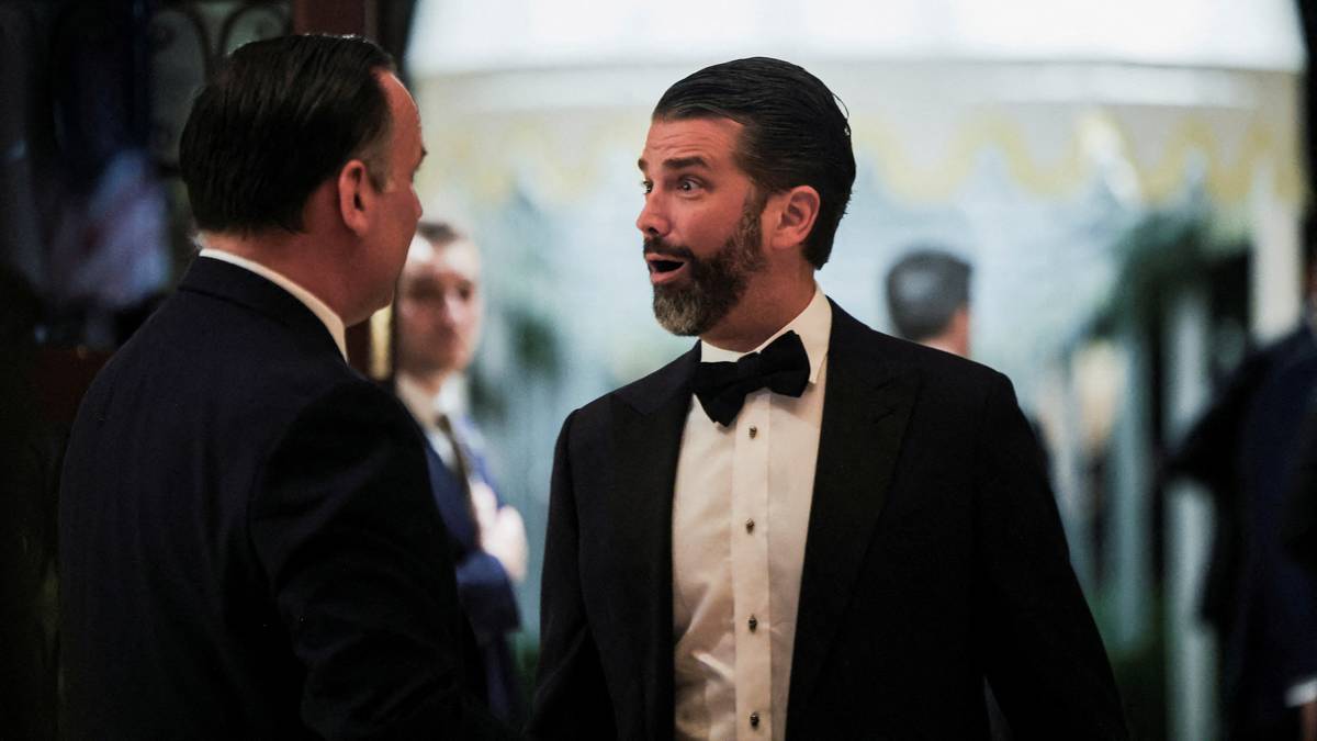 Donald Trump Jr. er på vei til Grønland