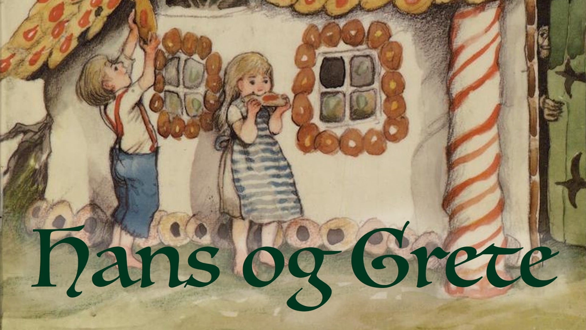 Spennende for de minste om å gå seg vill i skogen