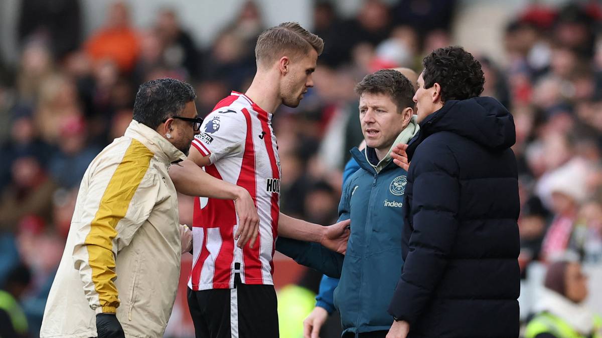 Brentford med Ajer-oppdatering: – Ikke noe alvorlig