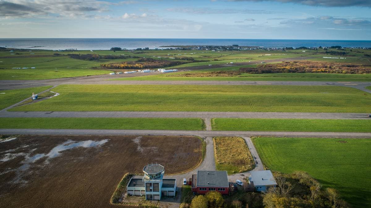 Farsund Lufthavn vil utvide på Lista