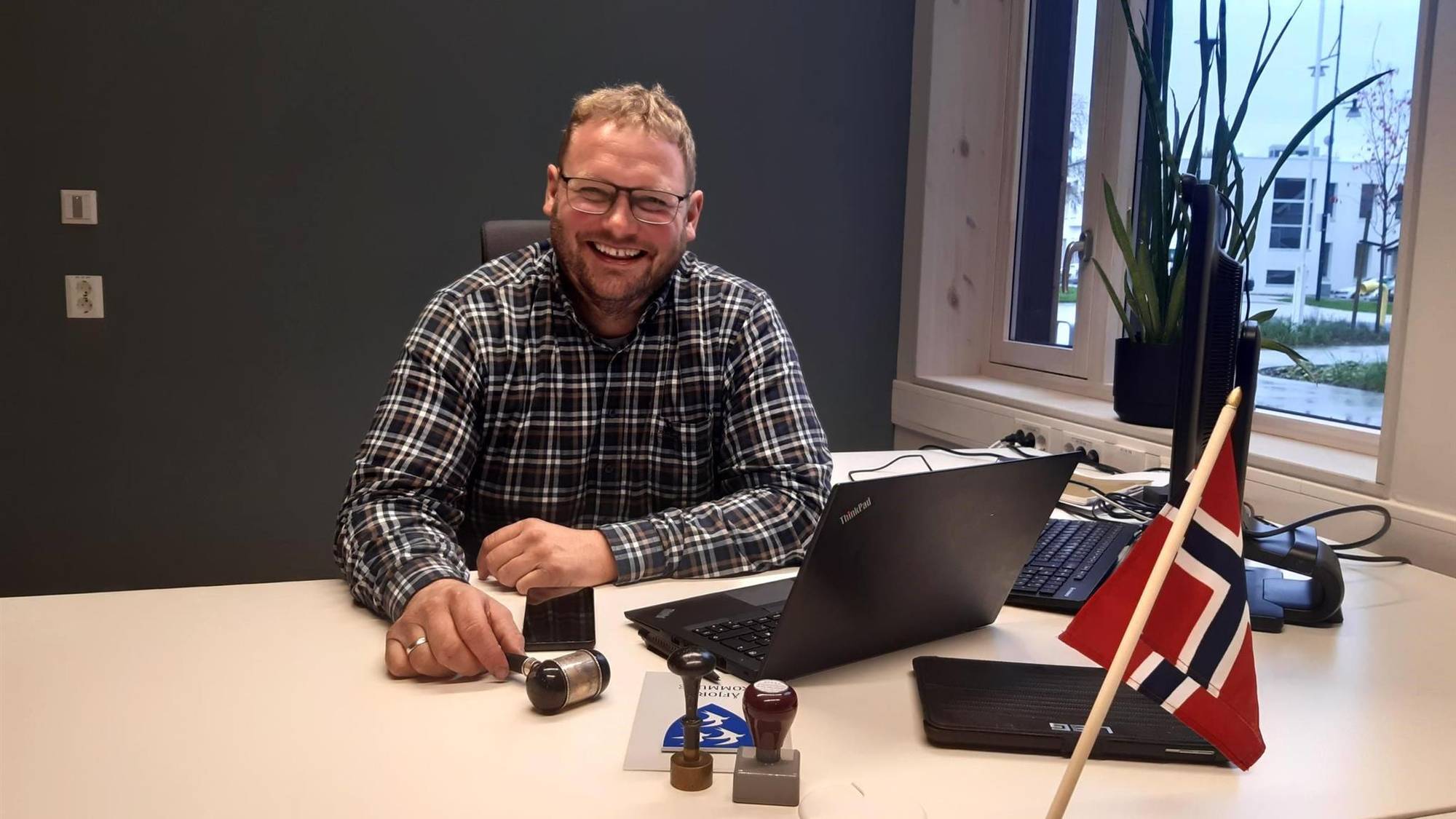 Erling Iversen, ordfører i Åfjord kommune 2023