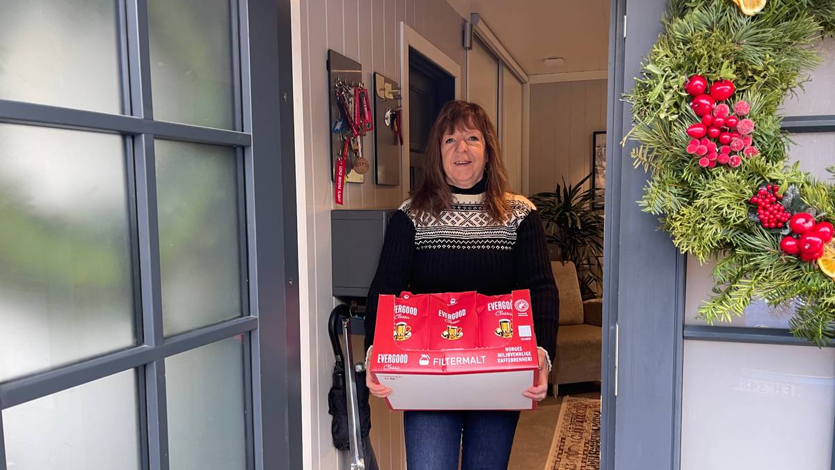 Sølvi fikk Nytt på nytt-kaffen