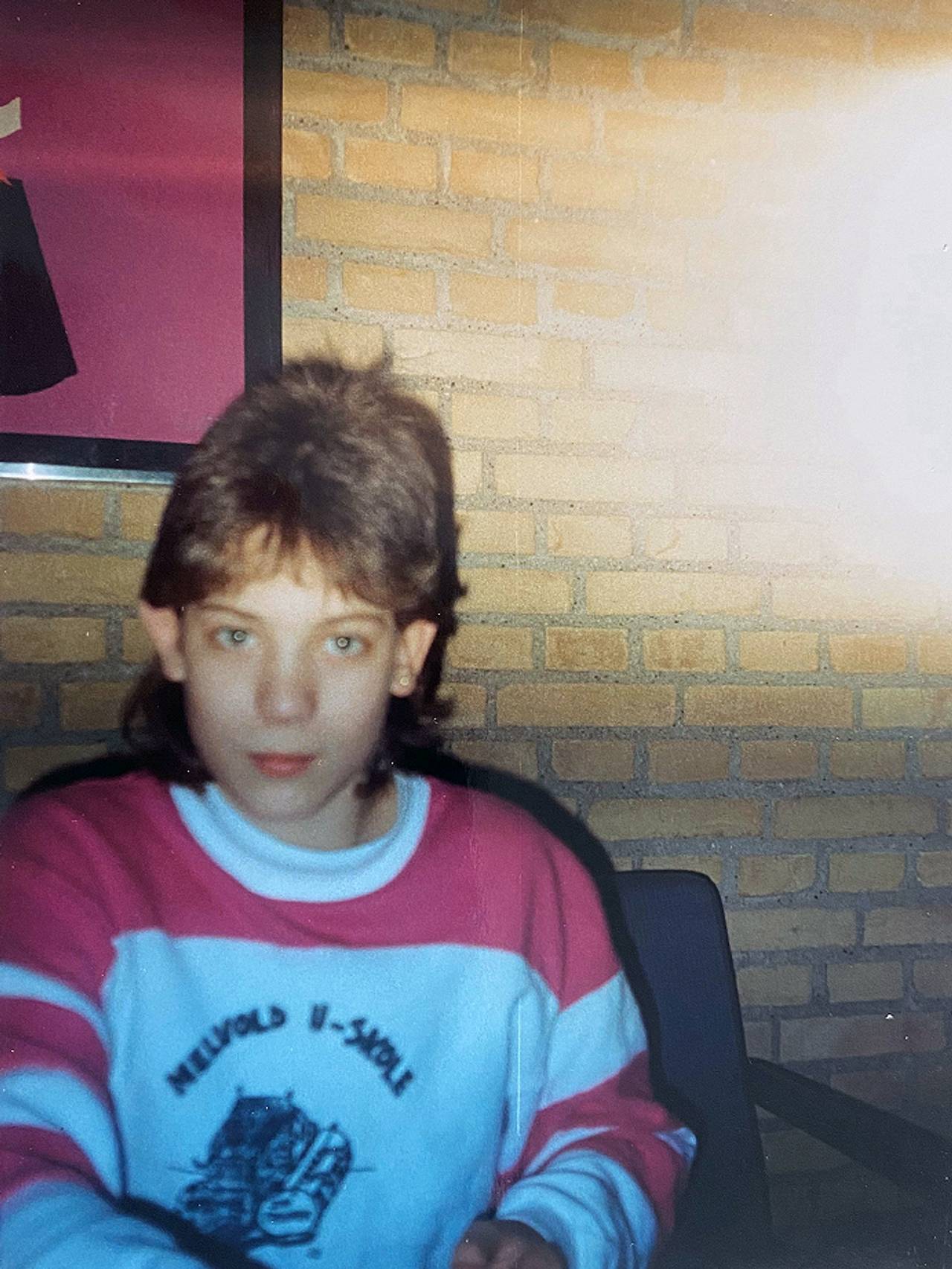 André Haaland i 1990. André overlevde dødsbrannen på Scandinavian Star.