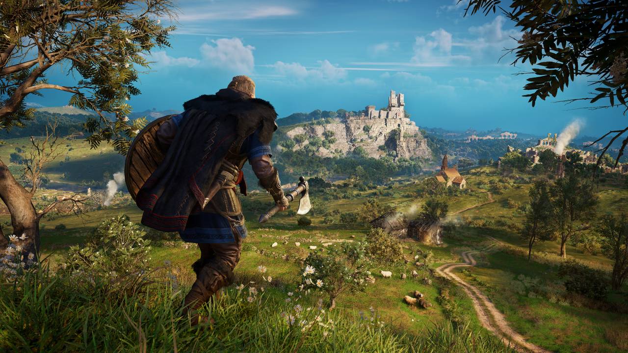 Skjermbilde fra spillet «Assassin's Creed Valhalla».
