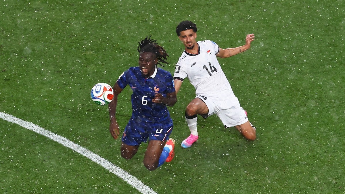 VM-kamp i Norges gruppe stanset av lynfare