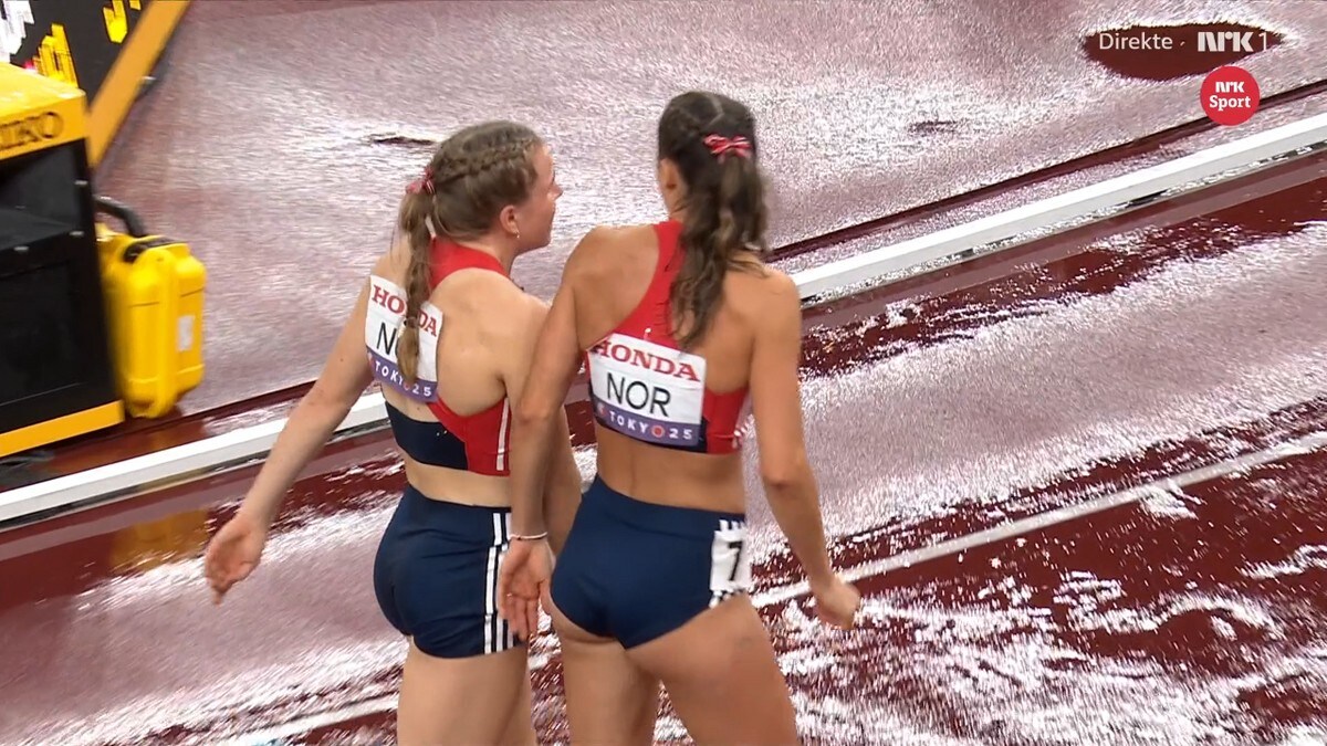 Stafettkvinnene satte norsk rekord – langt fra medalje
