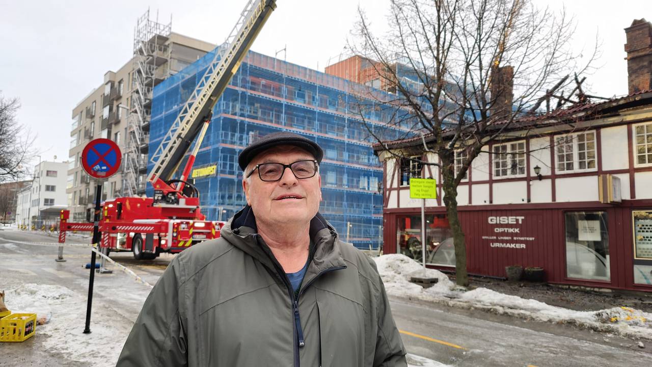 Brann i Hamar. Halvor Bakken om brannen