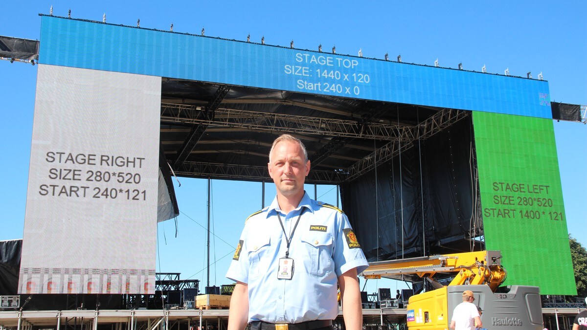 Politiet på snap under Skandinavias største strandfest