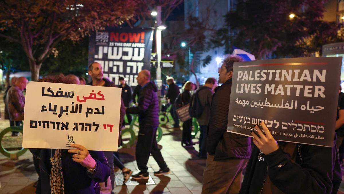 Flere israelere protesterer i Tel Aviv