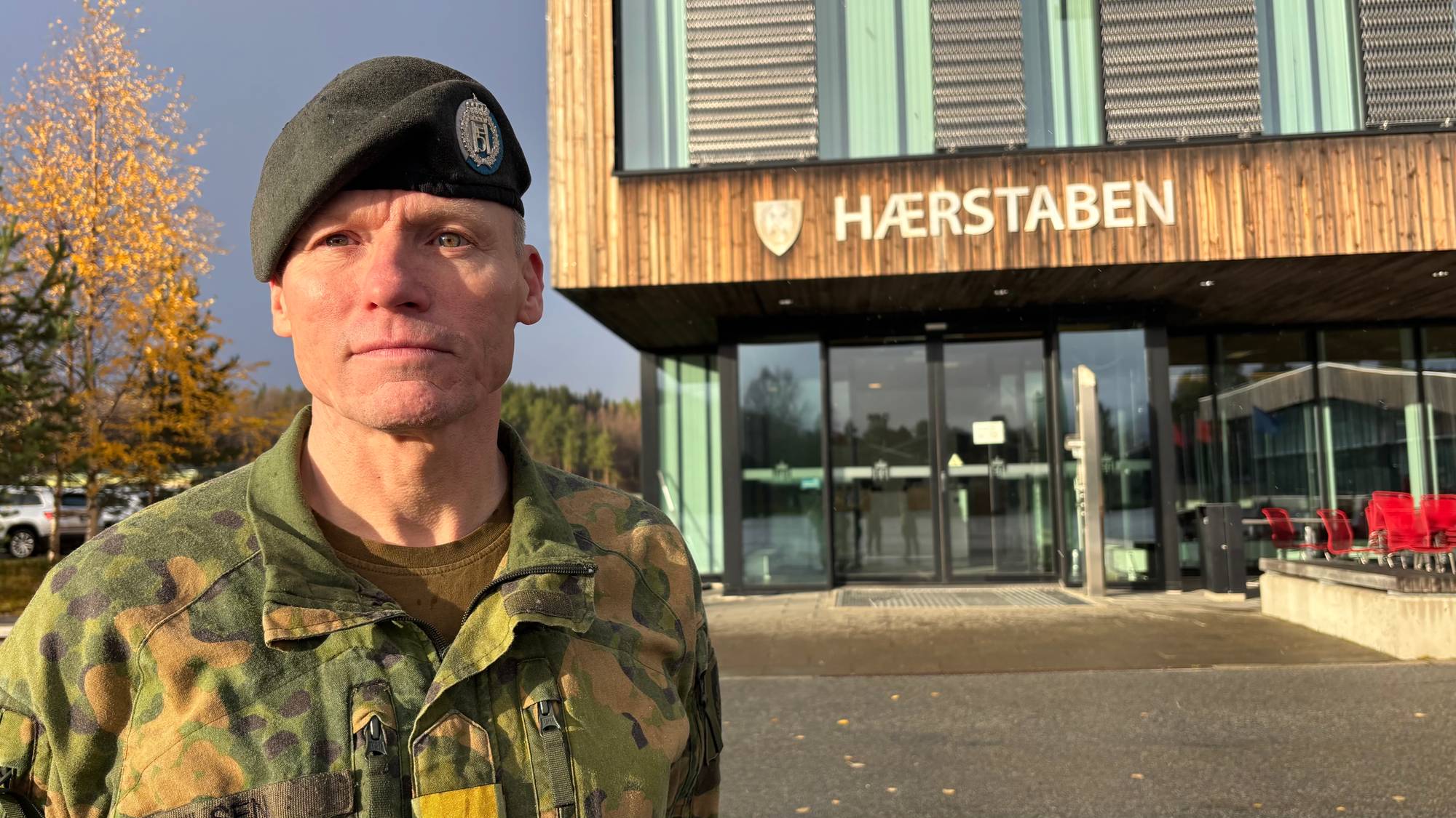 Trond Nilsen, nestkommanderende i Hæren.