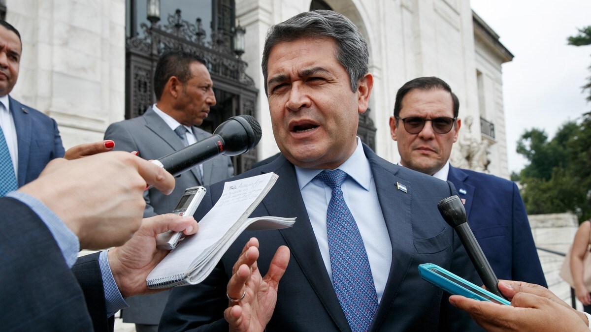 Honduras' ekspresident pågrepet
