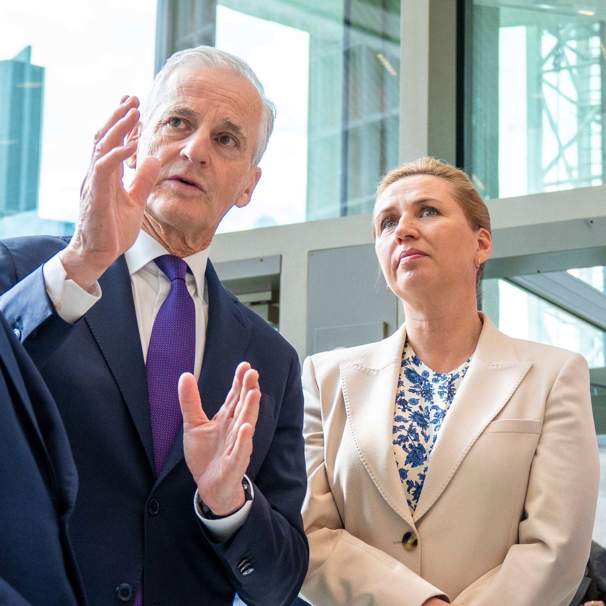 Jonas Gahr Støre og Mette Frederiksen
