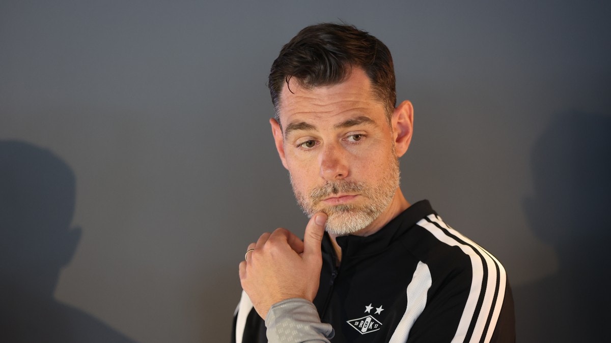 Ny trener i Rosenborg: – Vi skal starte med å jobbe oss ut av situasjonen vi er i nå