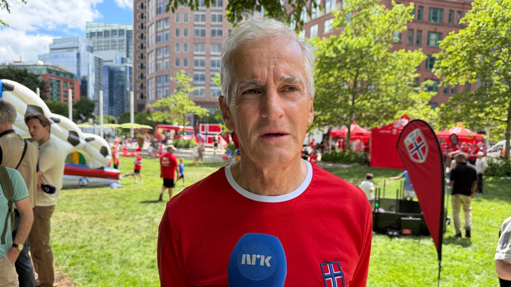 Støre i Boston