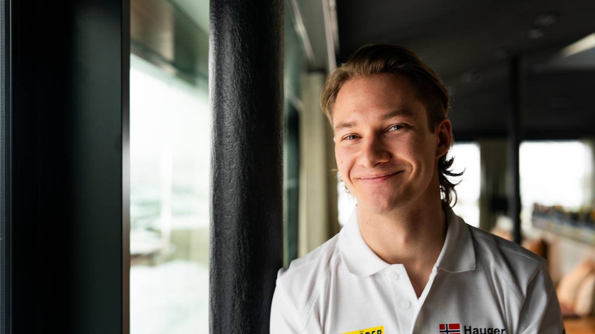 Dennis Hauger med femteplass i første race på ovalbane
