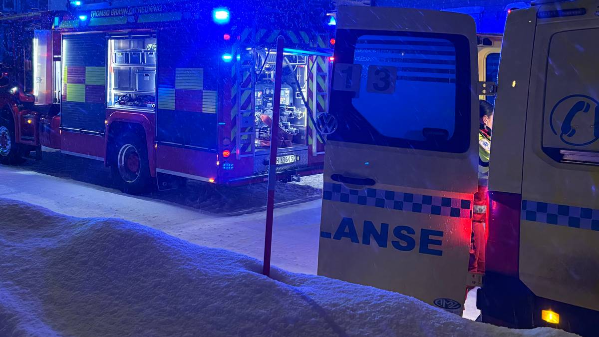 Boligbrann i Tromsø: - Uoversiktlig situasjon