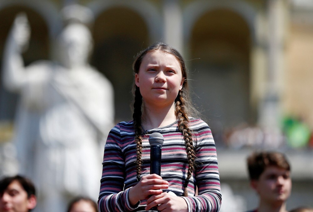 Greta Thunberg fortviler etter pepperspray mot klimaaktivister