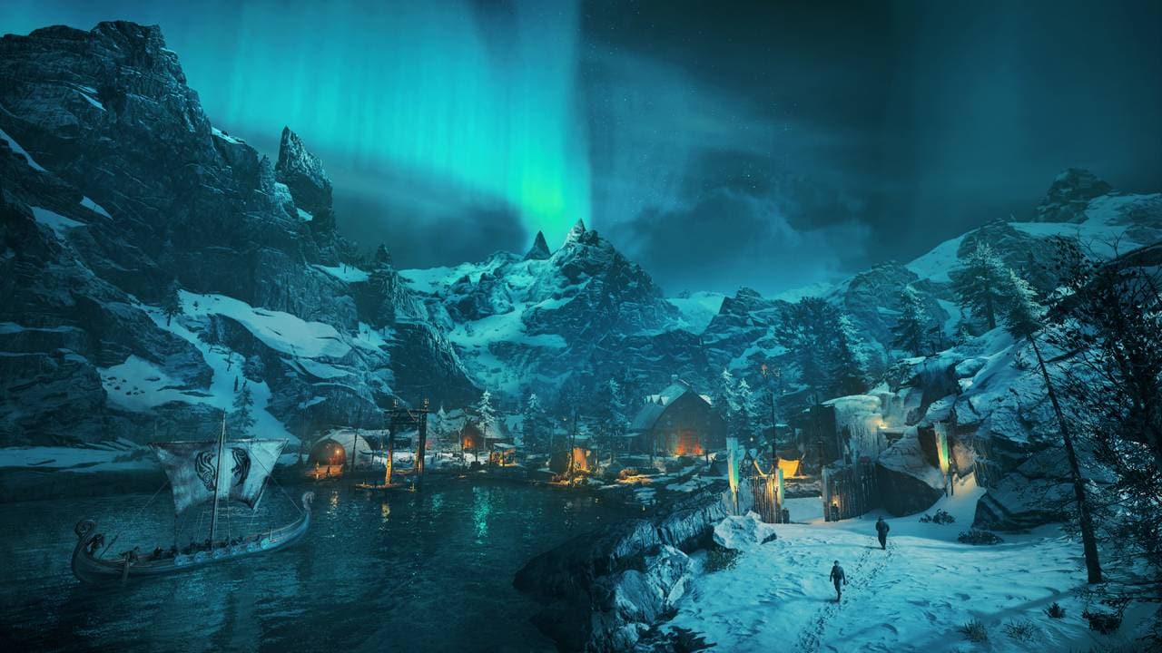 Skjermbilde fra spillet «Assassin's Creed Valhalla».