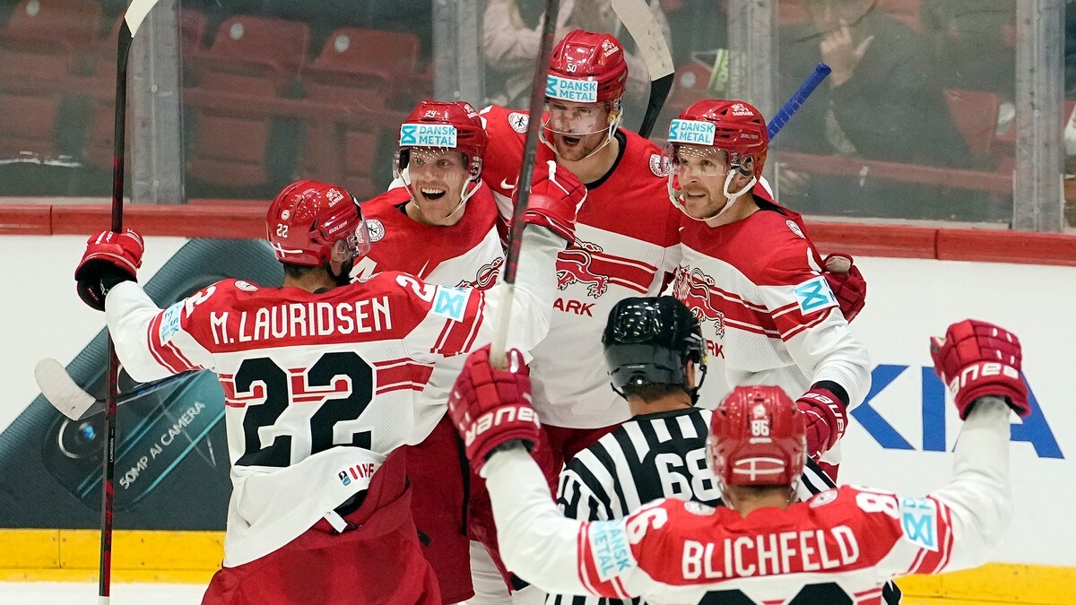 Dansk sjokk i ishockey-VM – påførte Canada nytt sensasjonelt tap