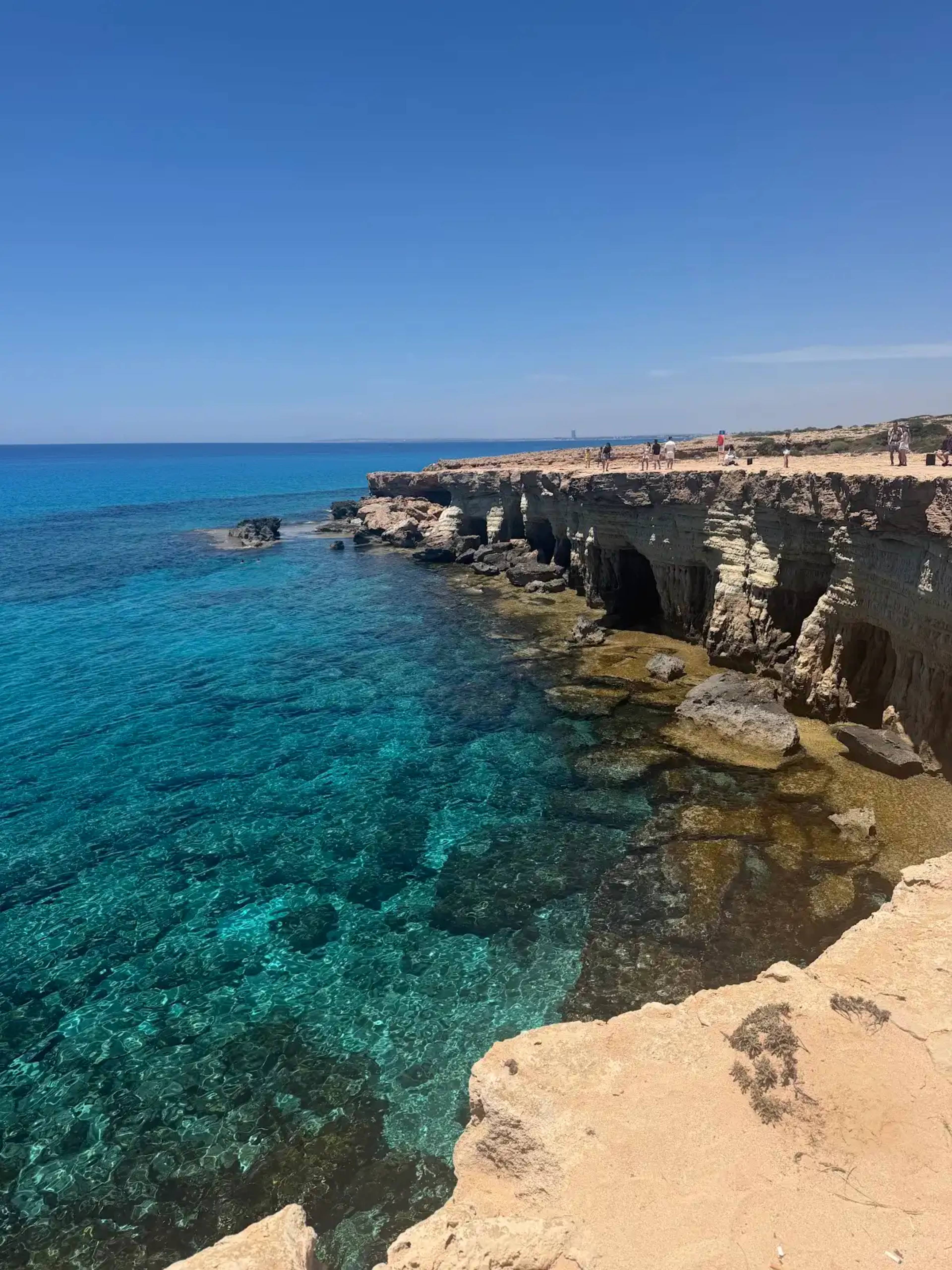 Sea Caves utenfor Ayia Napa