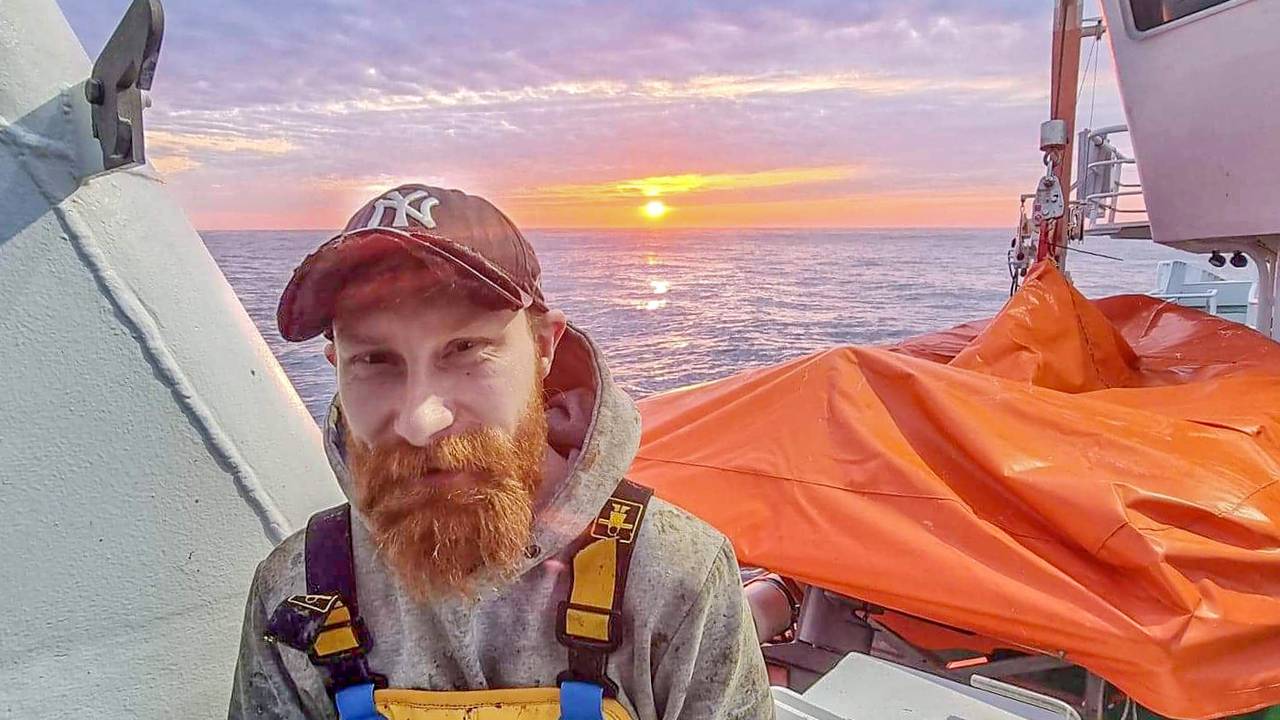 Anders Wold på fiskebåt