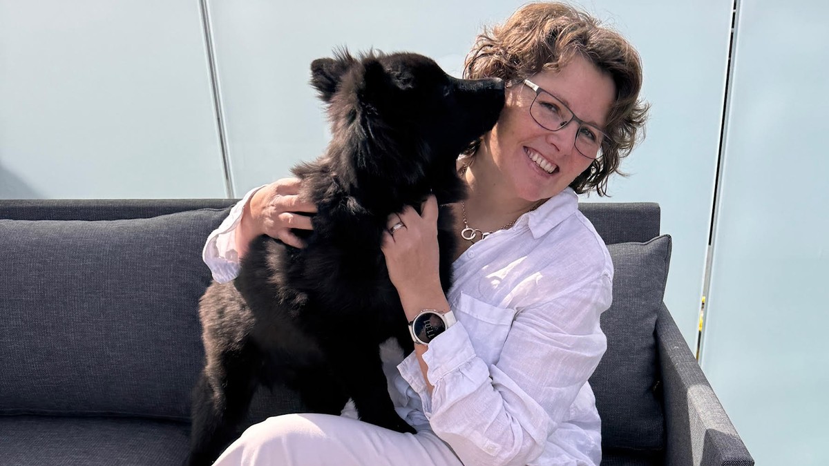 Hunden Jussi merket at noe var p&aring; vei