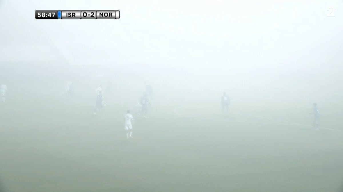 Norge herjet med Israel i tåkehav