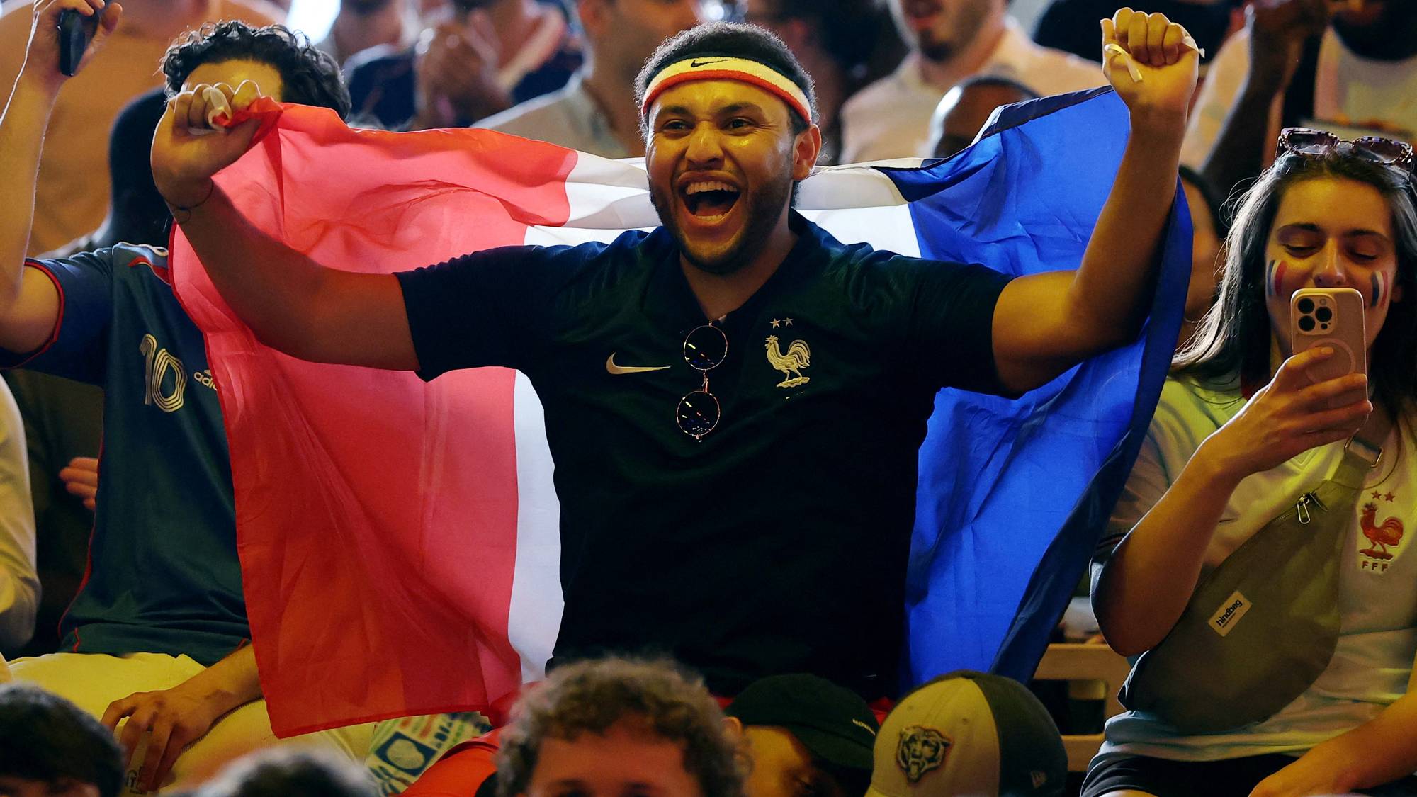 Fransk supporter