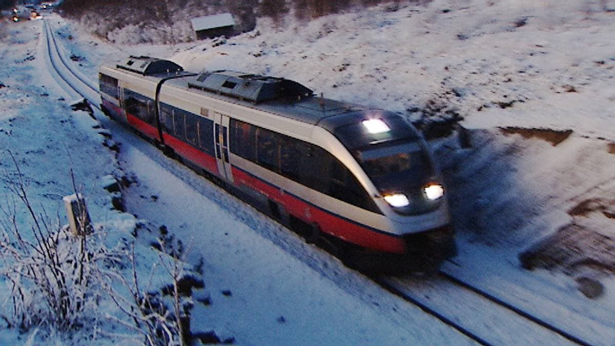 Normal Trafikk På Nordlandsbanen – NRK Nordland