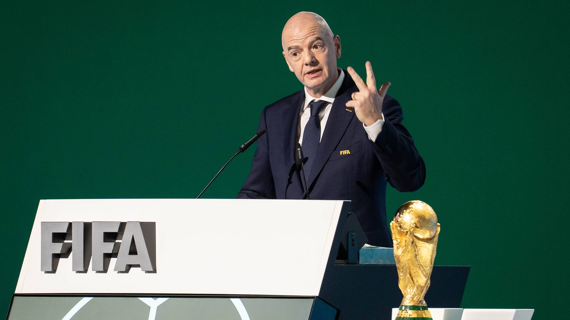 FIFA President Gianni Infantino 