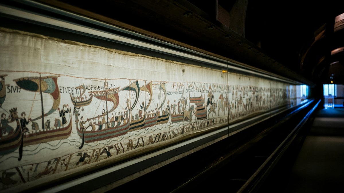 Bayeux-teppet er tilbake på engelsk jord etter nesten 1000 år