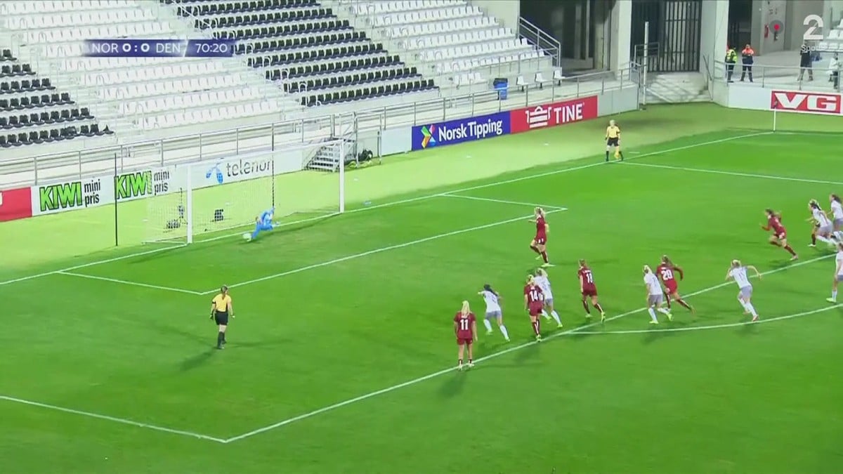 Noreg spelte uavgjort mot Danmark: Panengstuen redda på straffespark