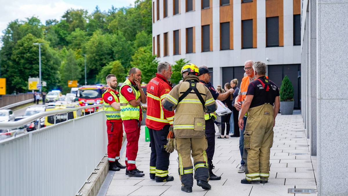 Eksplosjon i laboratorium – Person med store brannskader