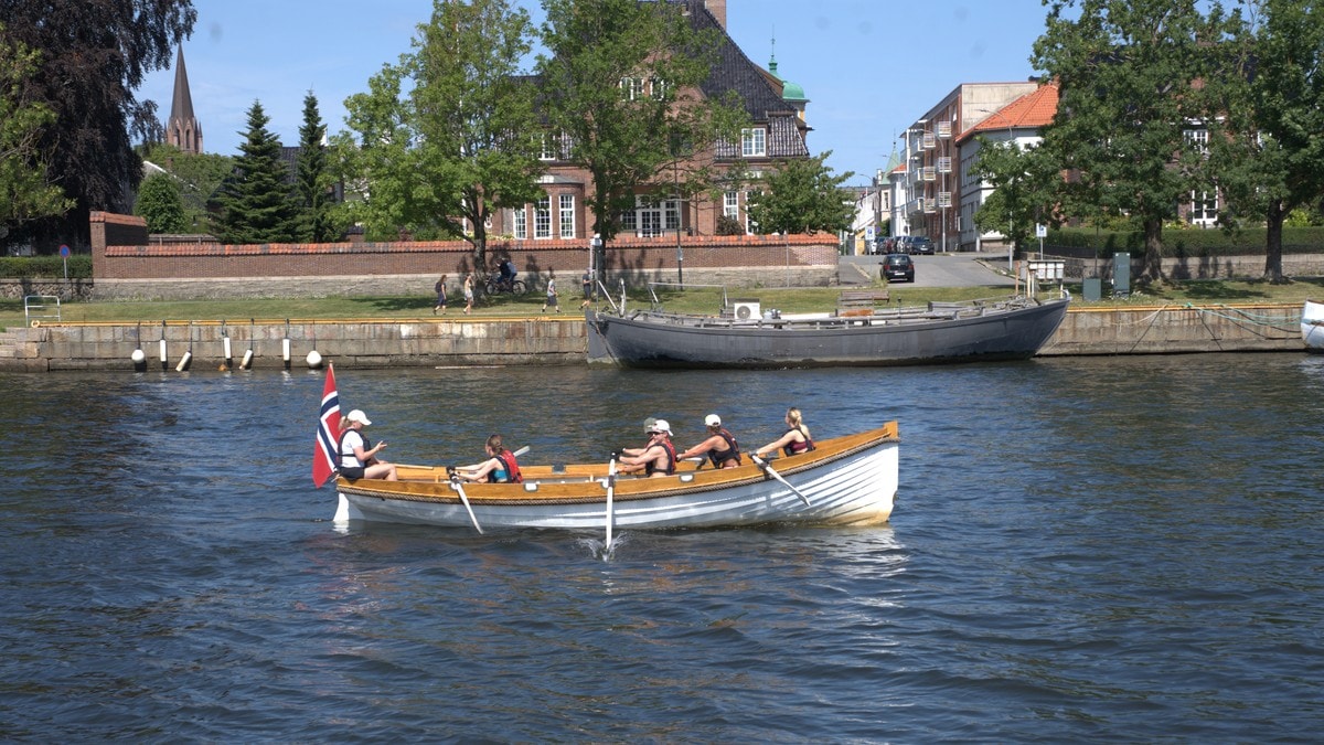 Rodde 22 kilometer før skjebnekampen mot England