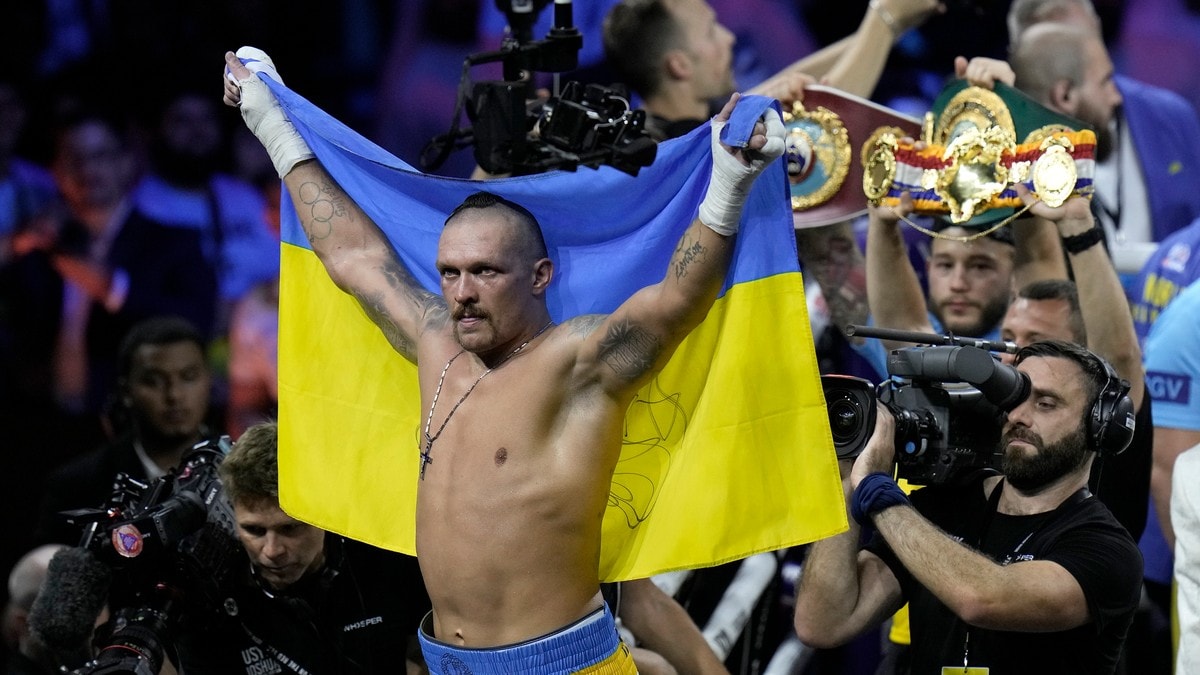 Boksekjempen Usyk har sluttplanen klar – kun to kamper igjen