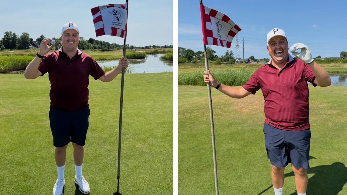 Slo tre hole-in-one på én uke: – Skal egentlig ikke kunne skje
