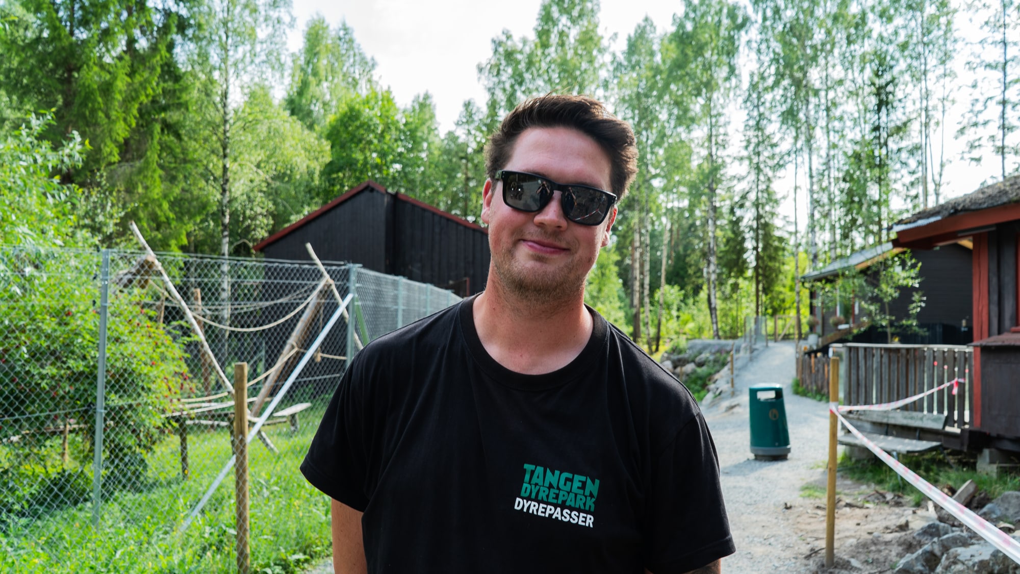 Preben Flaa hos Tangen dyrepark