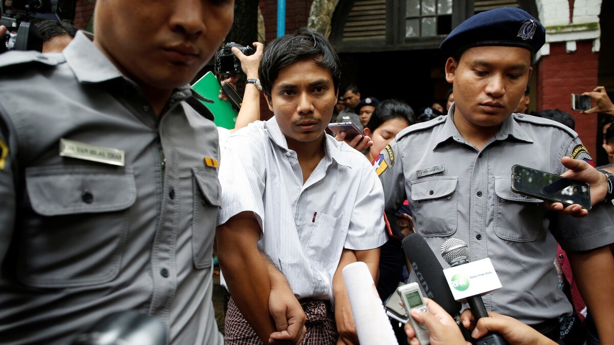 Journalist-dom i Myanmar